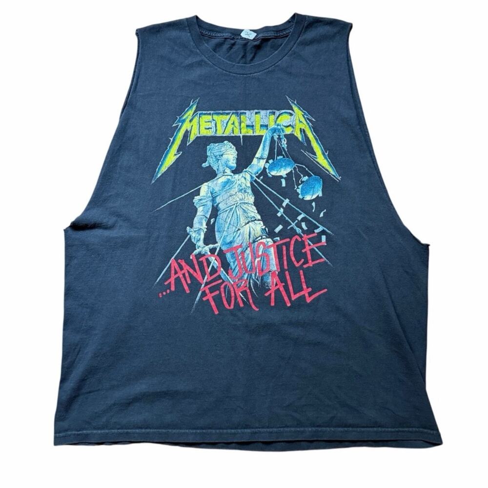 Metallica justice for all tank cut arms